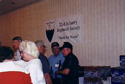 Hospitality Room , Thursday Evening, (Pat Merth, Jim Nelson)